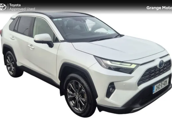 Toyota RAV4 SUV, Petrol Hybrid, 2024, White