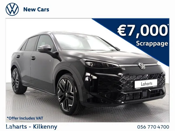 Volkswagen T-Roc SUV, Petrol, 2026, Black