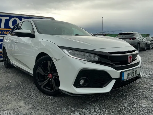 Honda Civic Hatchback, Petrol, 2019, White