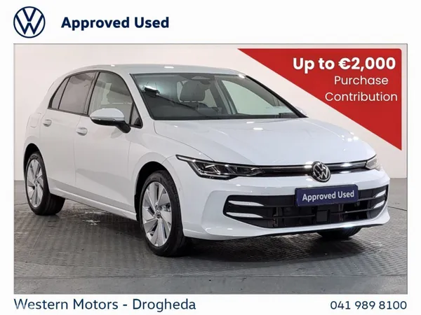Volkswagen Golf Hatchback, Petrol, 2026, White