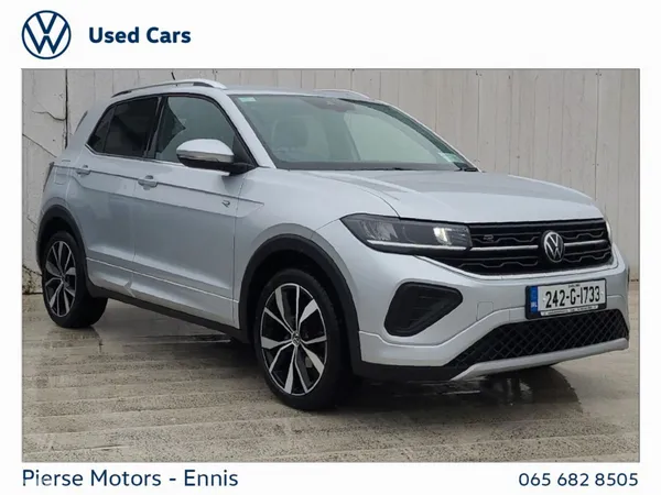 Volkswagen T-Cross Estate, Petrol, 2024, Silver