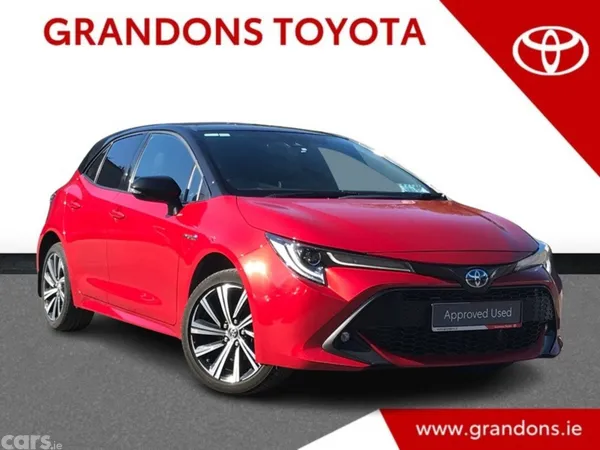 Toyota Corolla Hatchback, Petrol Hybrid, 2022, Red
