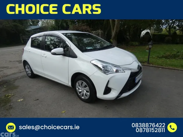 Toyota Yaris Hatchback, Petrol, 2018, White