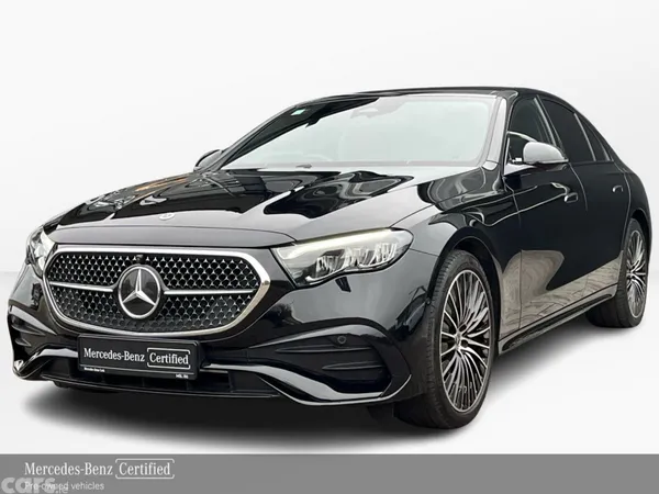 Mercedes-Benz E-Class Saloon, Petrol Plug-in Hybrid, 2026, Black