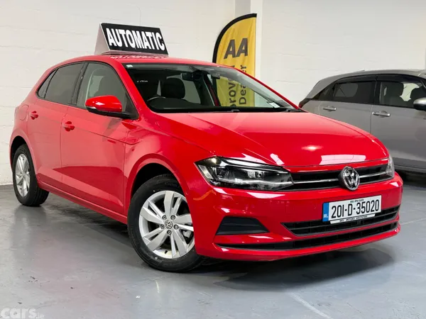 Volkswagen Polo Hatchback, Petrol, 2020, Red