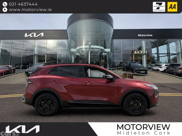 Kia Sportage SUV, Petrol Hybrid, 2027, Red