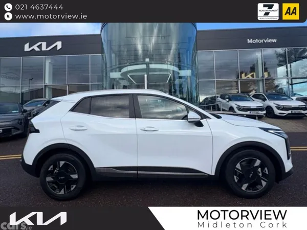 Kia Sportage SUV, Petrol Hybrid, 2027, White