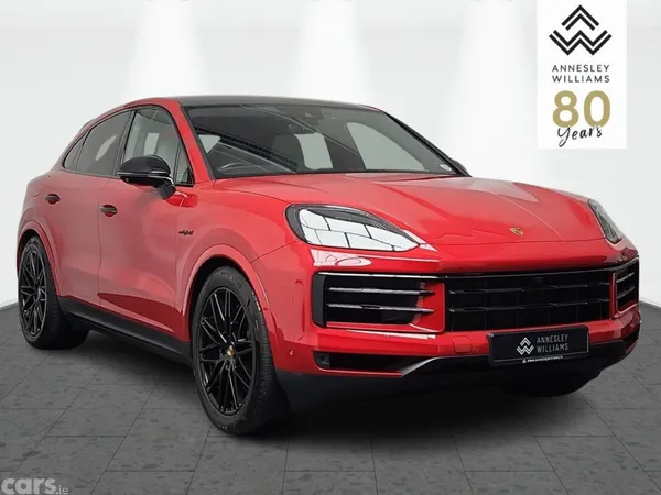 Porsche Cayenne SUV, Petrol Plug-in Hybrid, 2025, Red