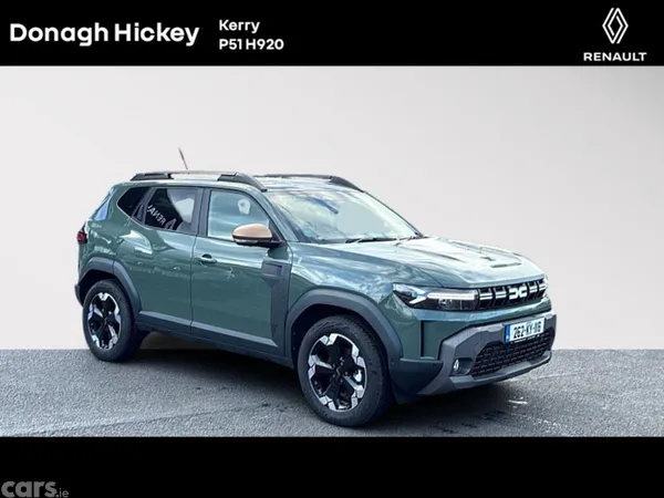 Dacia Duster SUV, Petrol Hybrid, 2026, Green