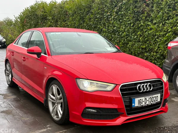 Audi A3 Saloon, Diesel, 2016, Red