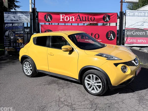 Nissan Juke SUV, Petrol, 2015, Yellow