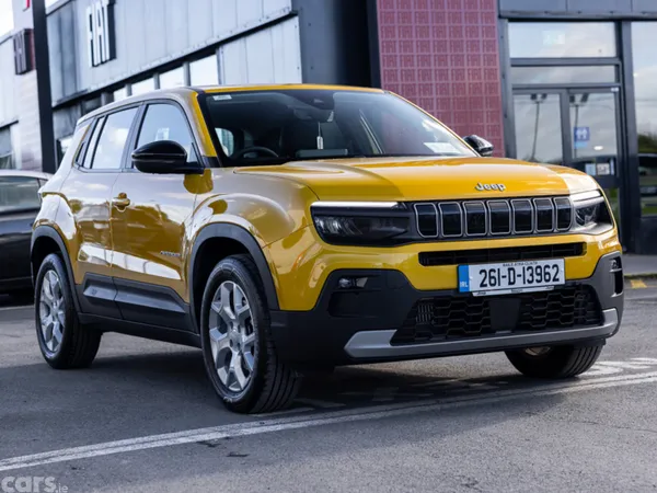 Jeep Avenger Hatchback, Petrol, 2026, Yellow
