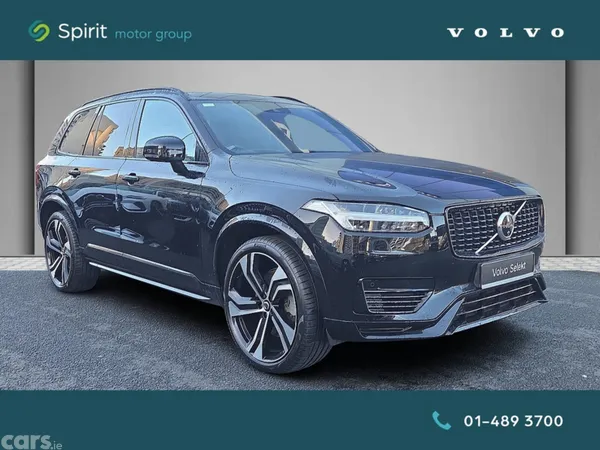 Volvo XC90 SUV, Petrol Plug-in Hybrid, 2021, Black