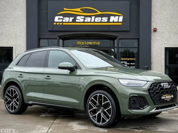 Audi Q5 SUV, Diesel Hybrid, 2023, Green