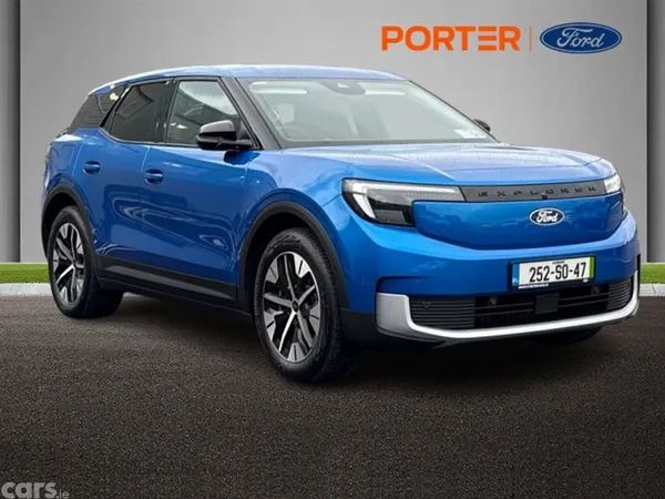 Ford Explorer SUV, Electric, 2025, Blue