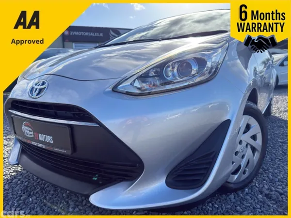 Toyota Aqua Hatchback, Petrol Hybrid, 2017, Silver