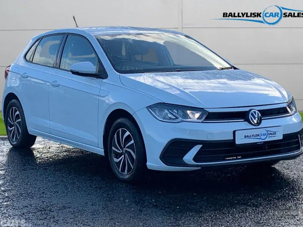 Volkswagen Polo Hatchback, Petrol, 2023, White