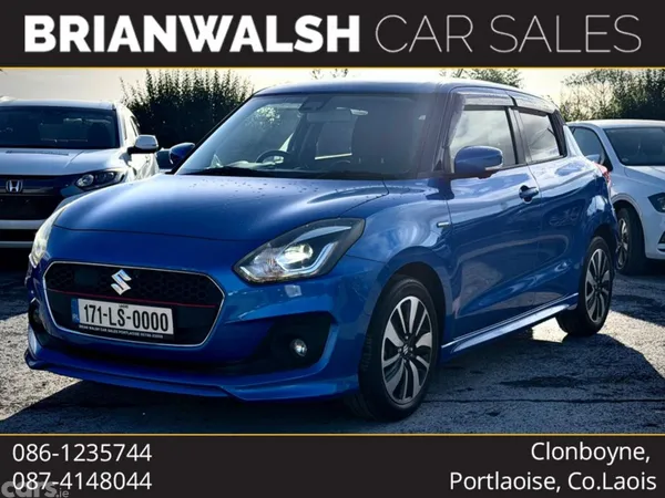 Suzuki Swift Hatchback, Petrol Hybrid, 2017, Blue