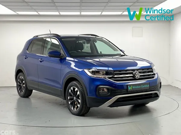 Volkswagen T-Cross SUV, Petrol, 2021, Blue