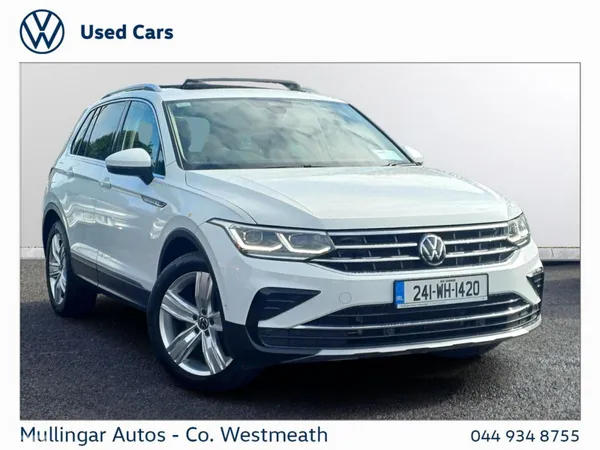 Volkswagen Tiguan SUV, Diesel, 2024, White