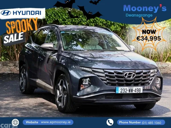 Hyundai Tucson SUV, Petrol Plug-in Hybrid, 2023, Grey
