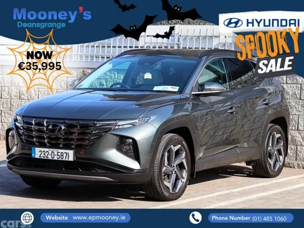 Hyundai Tucson SUV, Petrol Hybrid, 2023, Grey