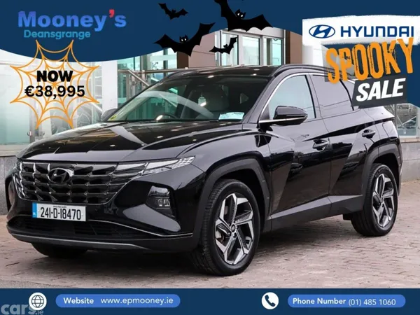 Hyundai Tucson SUV, Petrol Hybrid, 2024, Black