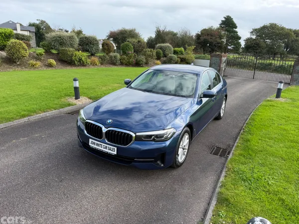 BMW 5-Series Saloon, Diesel, 2021, Blue