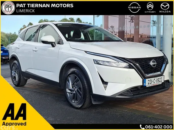 Nissan Qashqai Hatchback, Petrol, 2023, White