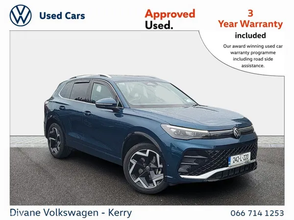 Volkswagen Tiguan SUV, Diesel, 2024, Blue