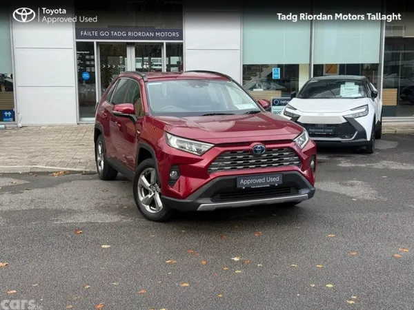 Toyota RAV4 SUV, Petrol Hybrid, 2020, Red