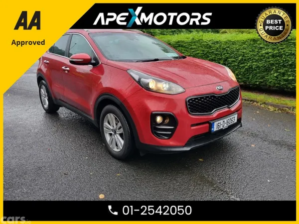Kia Sportage SUV, Diesel, 2016, Red
