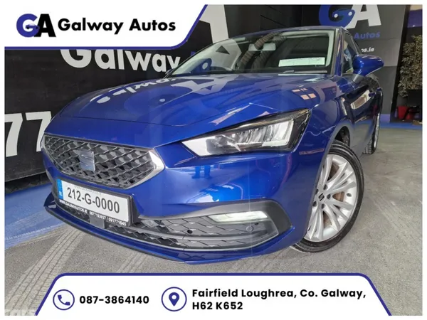 SEAT Leon Hatchback, Petrol, 2021, Blue