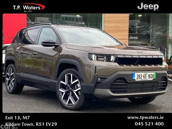 Jeep Compass SUV, Electric, 2026, Brown