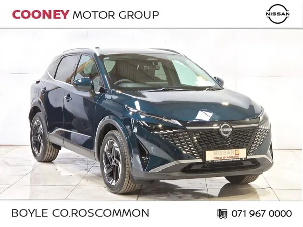 Nissan Qashqai SUV, Petrol Hybrid, 2027, Green