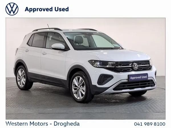 Volkswagen T-Cross SUV, Petrol, 2026, White