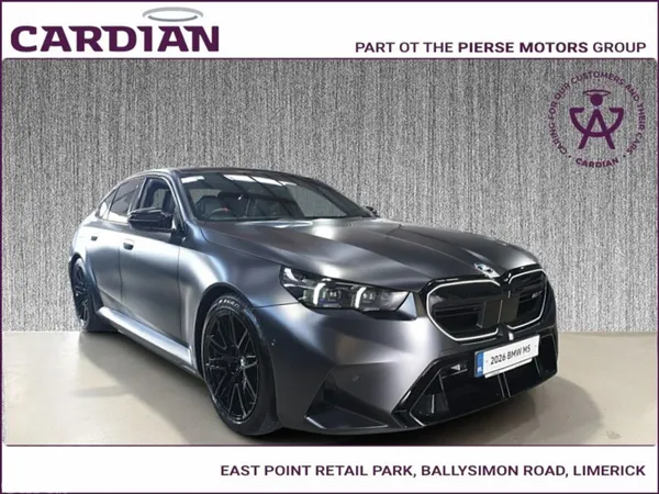BMW M5 Saloon, Petrol Plug-in Hybrid, 2026, Grey