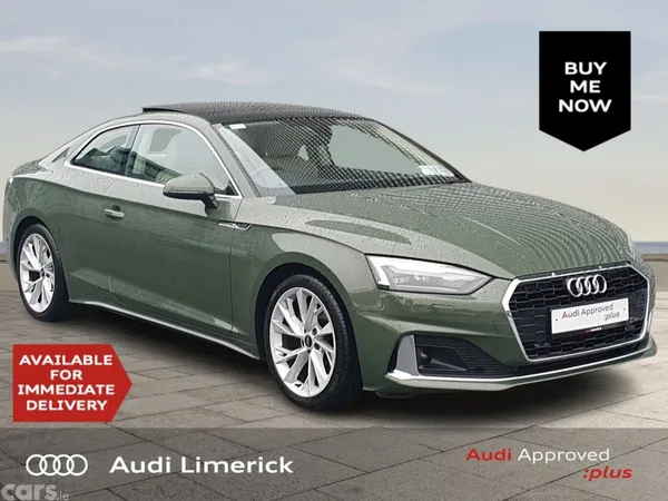 Audi A5 Coupe, Diesel, 2021, Green