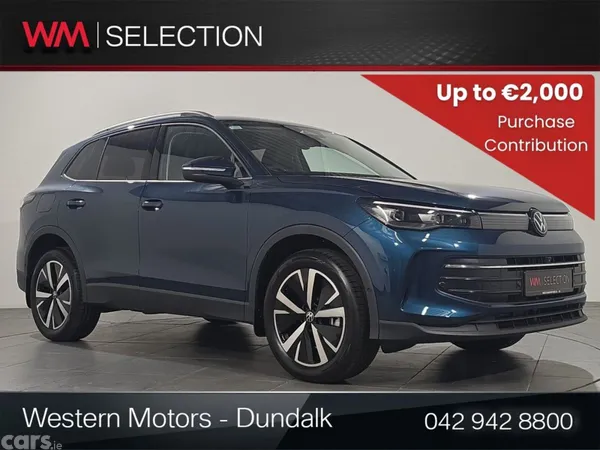 Volkswagen Tiguan SUV, Petrol Plug-in Hybrid, 2026, Blue
