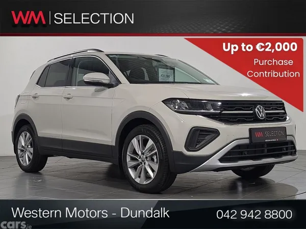 Volkswagen T-Cross Estate, Petrol, 2026, Grey