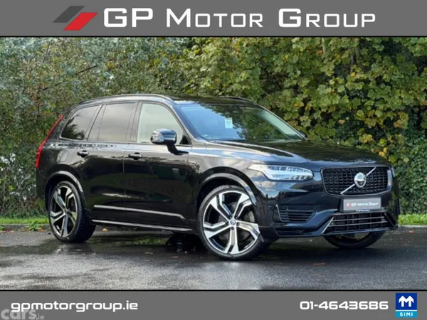 Volvo XC90 Estate, Petrol Plug-in Hybrid, 2023, Black