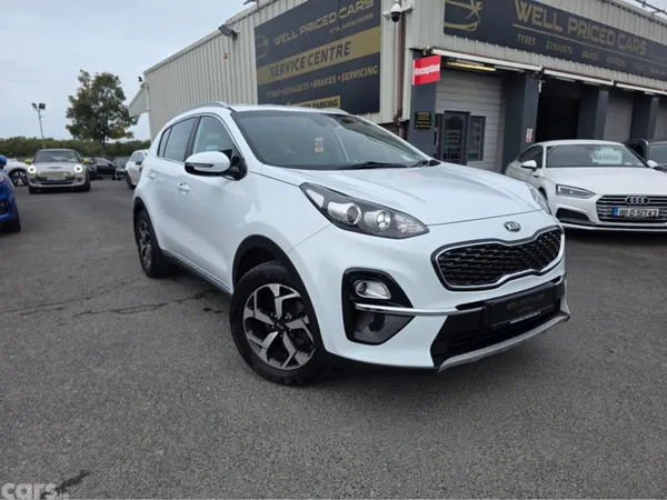Kia Sportage MPV, Diesel Hybrid, 2020, White
