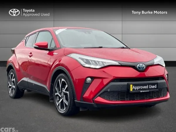 Toyota C-HR SUV, Petrol Hybrid, 2020, Red