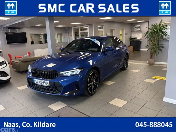 BMW 3-Series Saloon, Petrol Hybrid, 2024, Blue