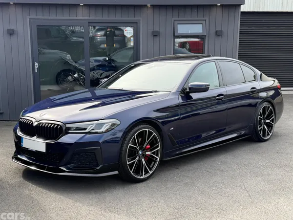 BMW 5-Series Saloon, Diesel, 2021, Blue