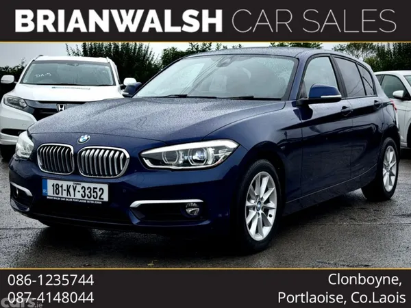 BMW 1-Series Hatchback, Diesel, 2018, Blue