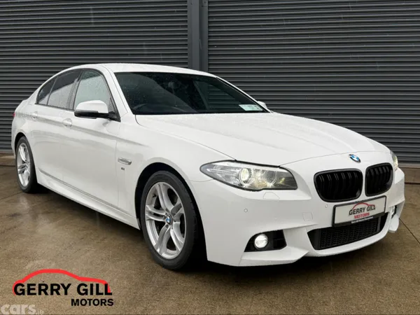 BMW 5-Series Saloon, Diesel, 2015, White