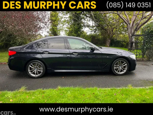 BMW 5-Series Saloon, Diesel, 2018, Black