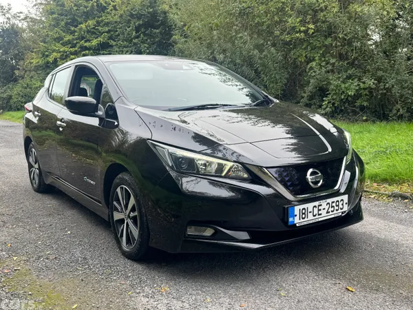 Nissan Leaf Hatchback, Electric, 2018, Black
