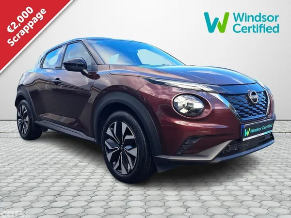Nissan Juke SUV, Petrol Hybrid, 2026, Red